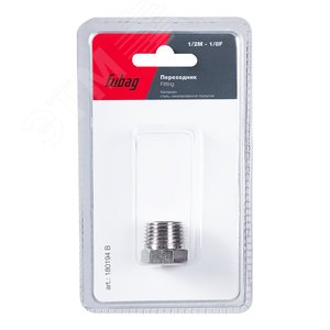 Изображение товара Переходник 1/2''M на 1/8''F блистер 1 шт. (шт)