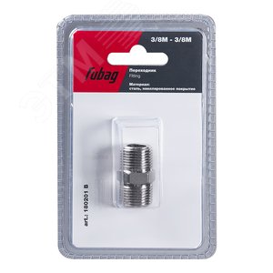 Изображение товара Переходник 3/8''M на 3/8''М блистер 1 шт (шт)