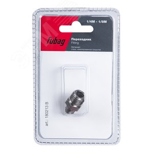 Изображение товара Переходник 1/4''M на 1/8''M блистер 1 шт. (шт)