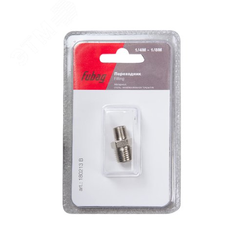 Изображение товара Переходник 1/4''M на 1/8''M (шт)