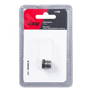 Изображение товара Переходник 1/4''M заглушка блистер 1 шт (шт)