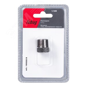 Изображение товара Переходник 1/2''M заглушка блистер 1 шт (шт)