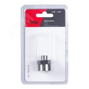 Изображение товара Переходник 1/8''F на 1/2''F блистер 1 шт. (шт)