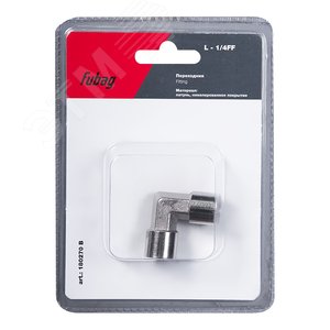 Изображение товара Переходник L - 1/4''FF блистер 1 шт (шт)