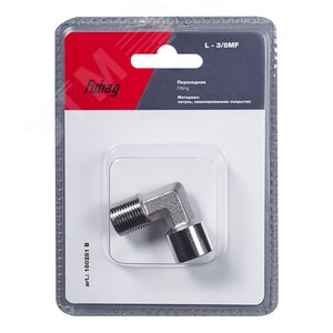 Изображение товара Переходник L - 3/8''MF блистер 1 шт (шт)