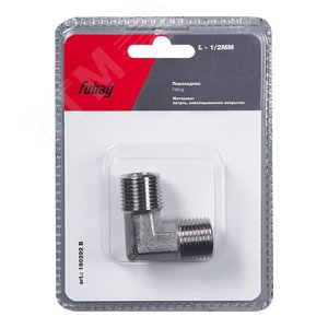 Изображение товара Переходник L - 1/2''MM блистер 1 шт (шт)