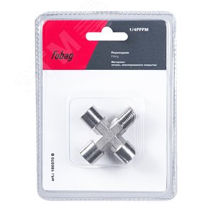 Изображение товара Переходник 1/4''FFFM блистер 1 шт (шт)