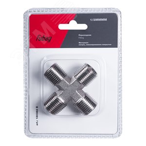 Изображение товара Переходник 1/2''MMMM блистер 1 шт (шт)