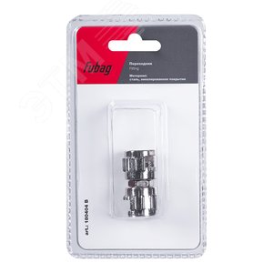 Изображение товара Переходник с двумя байонетными гайками блистер 1 шт. (шт)