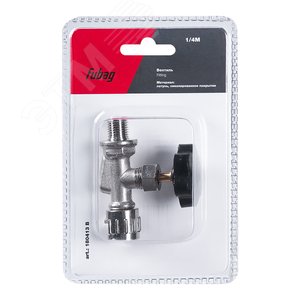 Изображение товара Вентиль 1/4''М блистер 1 шт. (шт)