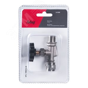 Изображение товара Вентиль 3/8''М блистер 1 шт. (шт)