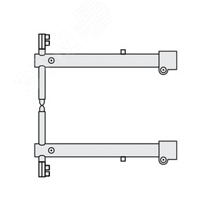 Изображение товара Комплект плечей O 45x800мм для серии RSV (шт)