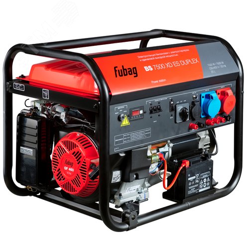 Изображение товара Электростанция бензиновая BS 7500 XD ES Duplex (шт)