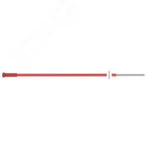Изображение товара Канал направляющий 5.40 м диам. 1.0-1.2 сталь красный (1 шт.) (шт)
