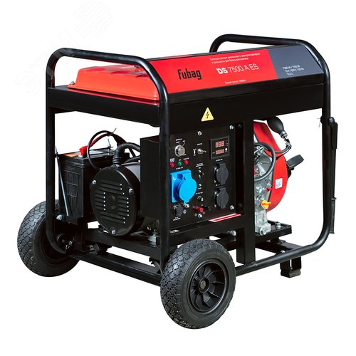 Изображение товара Генератор дизельный с электростартером и коннектором автоматики DS 7500 A ES (шт)