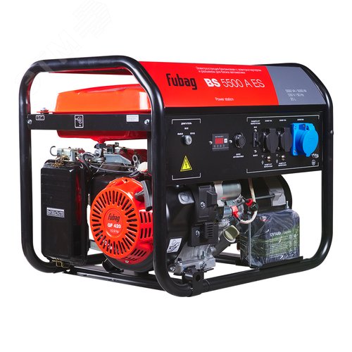 Изображение товара Генератор бензиновый BS 5500 A ES с электростартером и коннектором автоматики (шт)