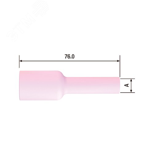 Изображение товара Сопло керамическое для газовой линзы №5L ф8 FB TIG 17-18-26 (10 шт.) (упак)