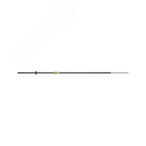 Изображение товара Канал направляющий 5.60 м диам. 1.0-1.2 карбон серый (шт)