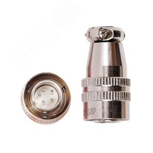 Изображение товара Разъем управления для TIG горелки 5pin (для горелок Fubag FB TIG) (шт)