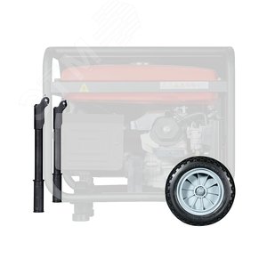Изображение товара Комплект колес и ручек для электростанций Fubag (шт)