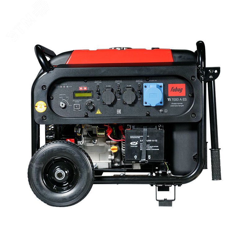 Изображение товара Генератор инверторный TI 7000 A ES с электростартером и коннектором автоматики (шт)