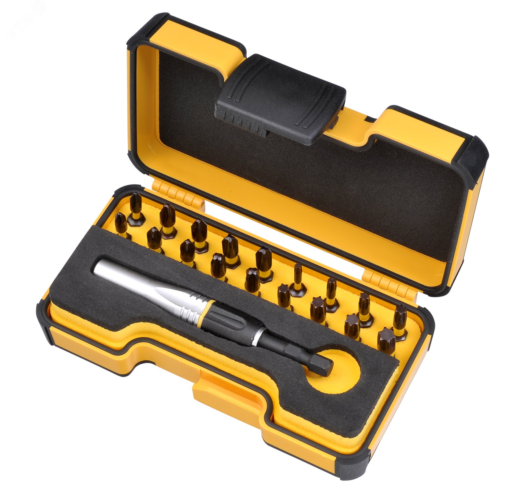 Изображение товара Набор бит ударных PZ/PH/Tx Impact с держателем в кейсе 19 шт Felo Германия