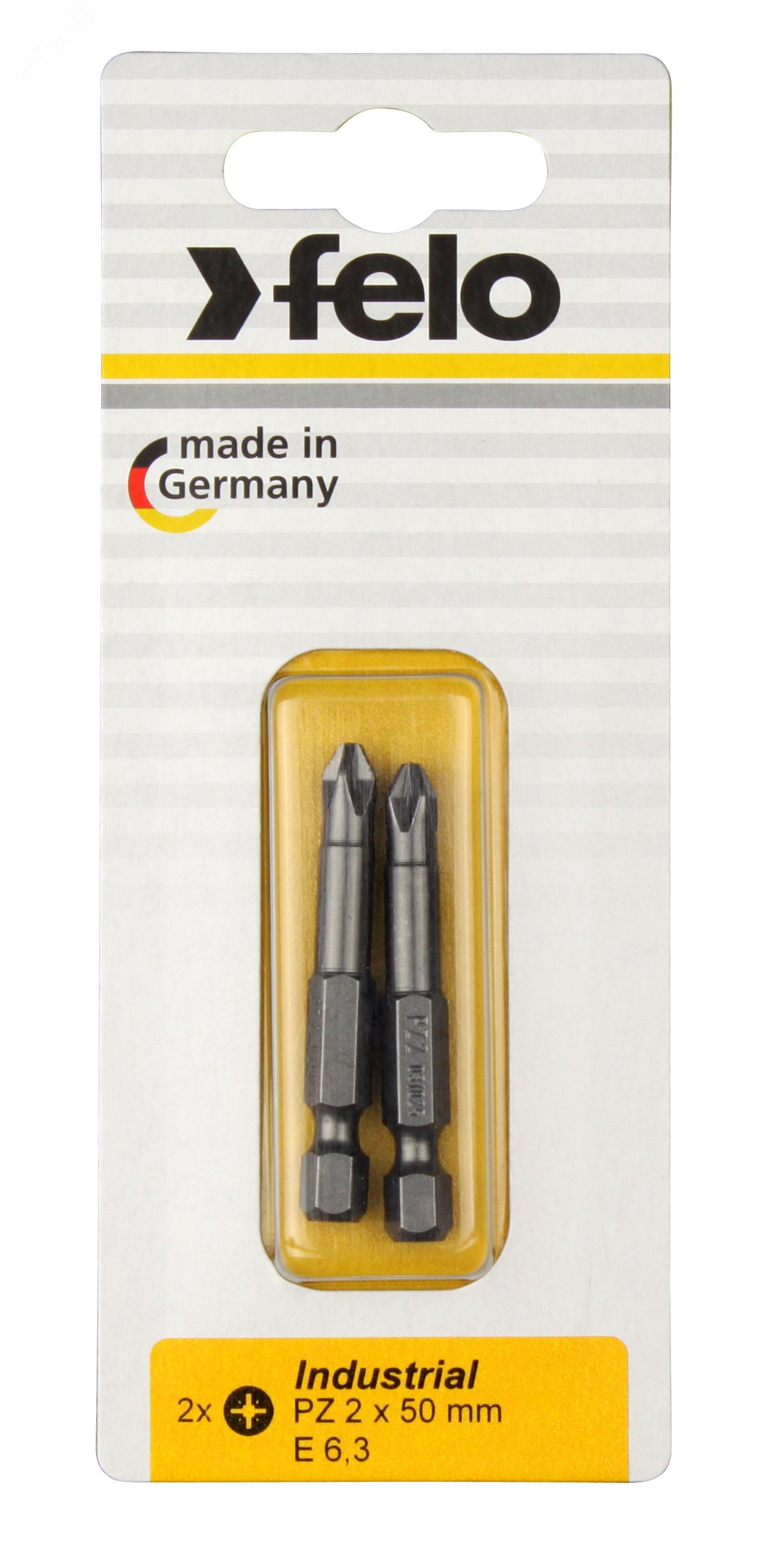 Изображение товара Бита крестовая PZ 1X50 серия Industrial 2 шт в блистере