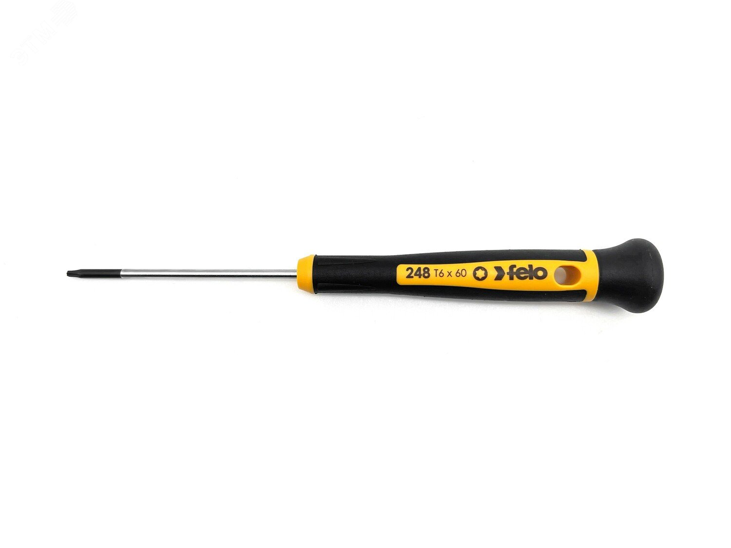 Изображение товара Отвертка для точных работ Torx Tx6x60 двухкомпонентная Felo Германия