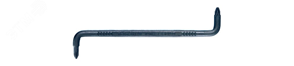 Изображение товара Отвертка двусторонняя изогнутая Z-образная PZ1-PZ2 135мм Felo Германия