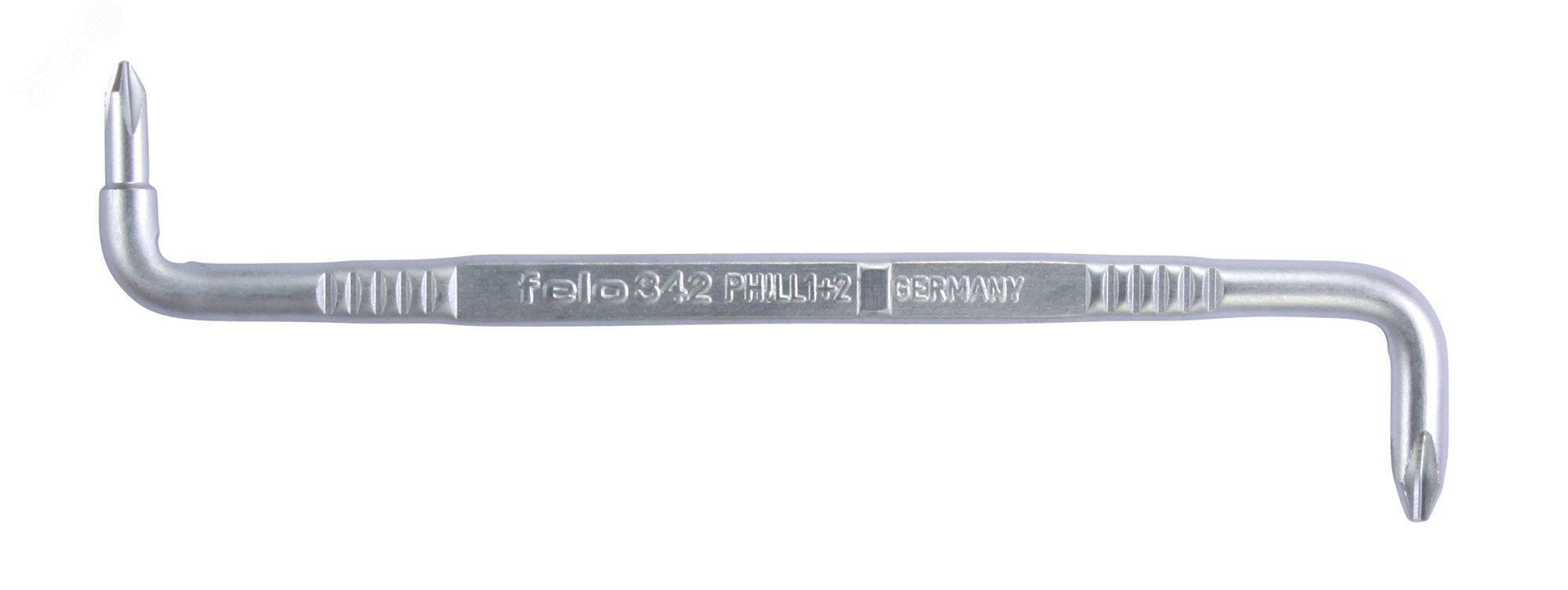 Изображение товара Отвертка двусторонняя изогнутая Z-образная PH1-PH2 (шт)