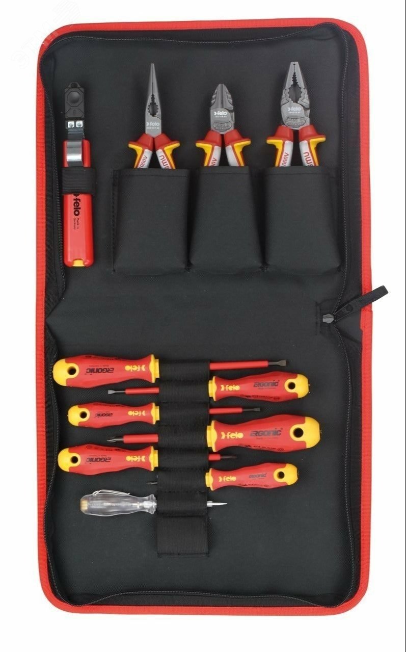 Изображение товара Набор диэлектрических инструментов Felo SL/PH/PZ E-Slim ERGONIC