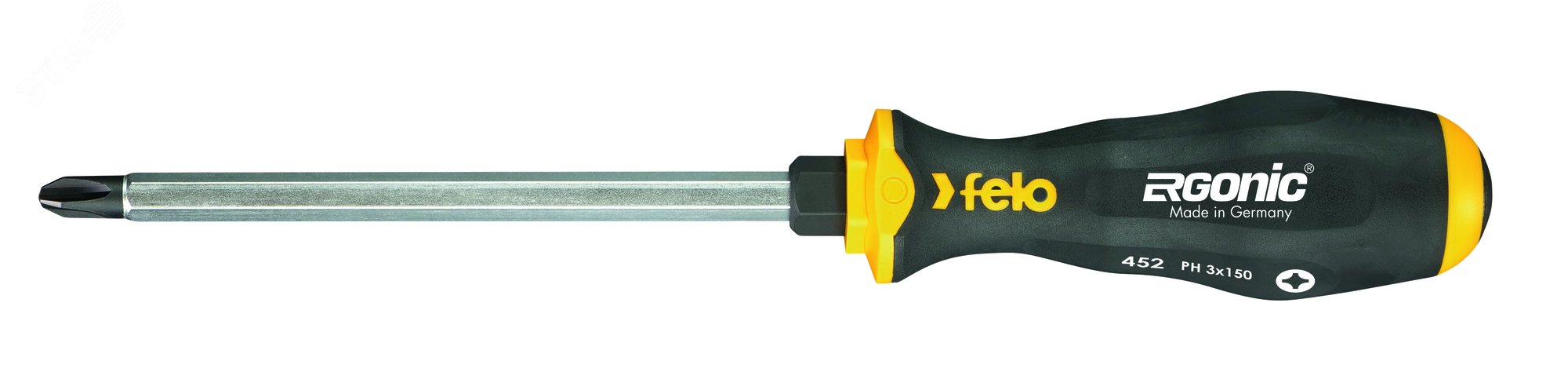 Изображение товара Отвертка Ergonic крестовая ударная PH 3X150 (шт)