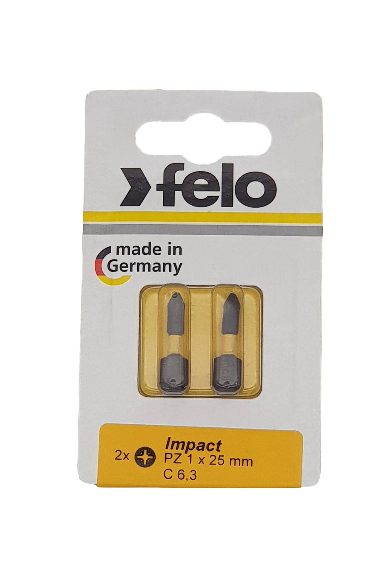 Бита крестовая ударная серия Impact PZ 1X25,2 шт