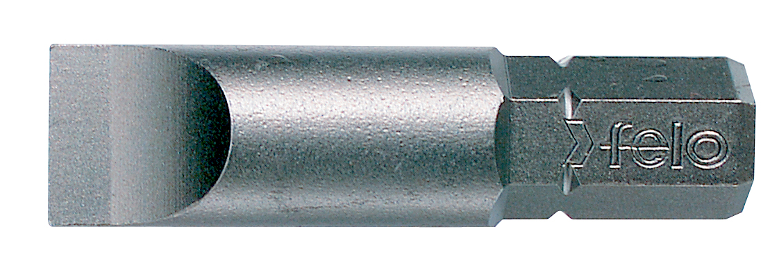 Бита специальная плоская шлицевая серия Industrial SL8,0х1,6 длина 32мм посадка С8 5/16'', 10шт