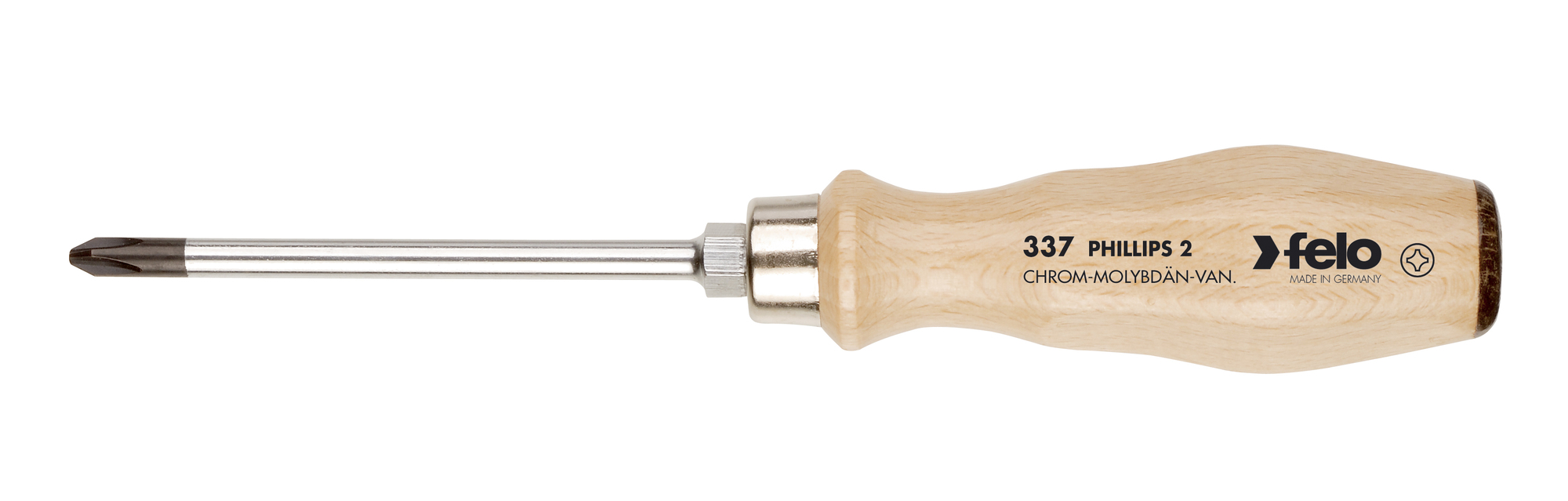 Отвертка с деревянной рукояткой ударная PH 3Х150