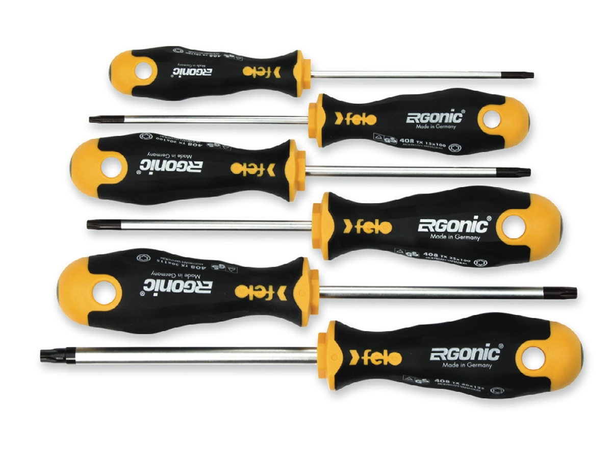 Набор отверток TX10-TX40, 6шт