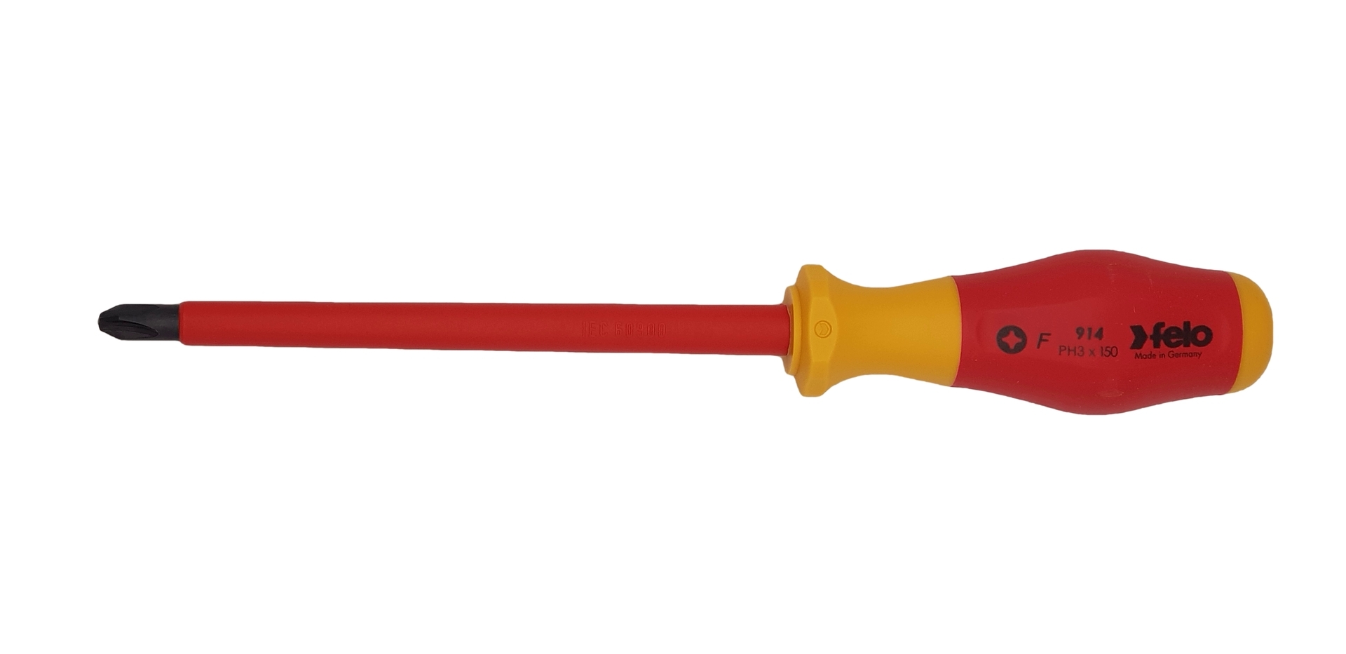 Отвертка диэлектрическая крестовая PH3X150