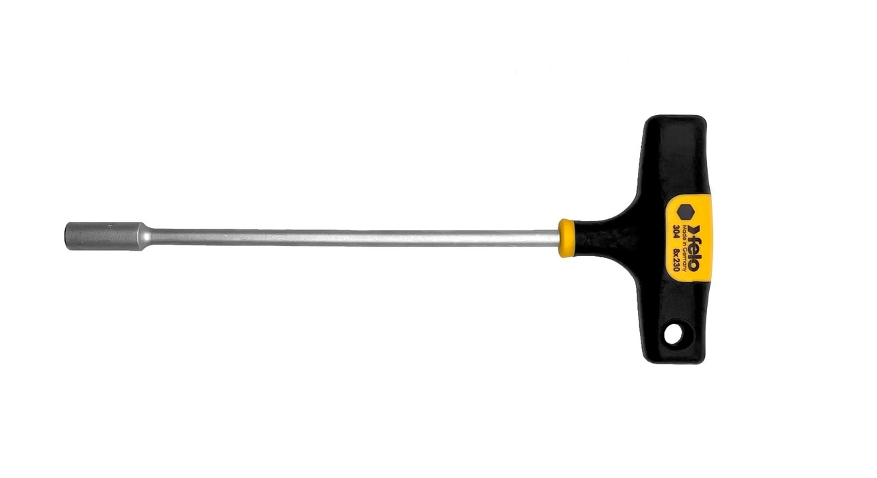 Ключ Т-образный 8 мм, стержень 230 мм