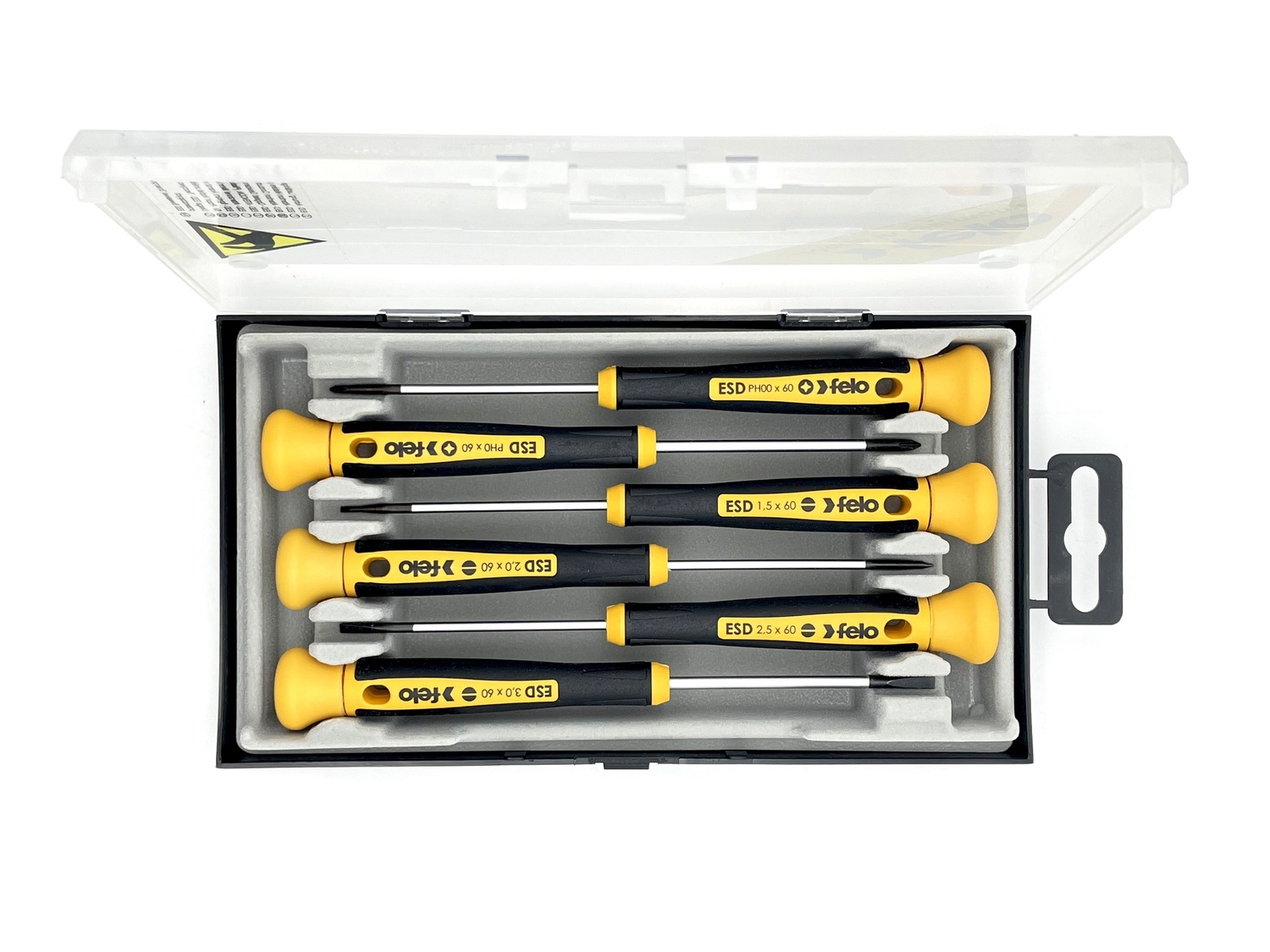 Набор отверток SL/PH для точных работ ESD Safe, 6 шт