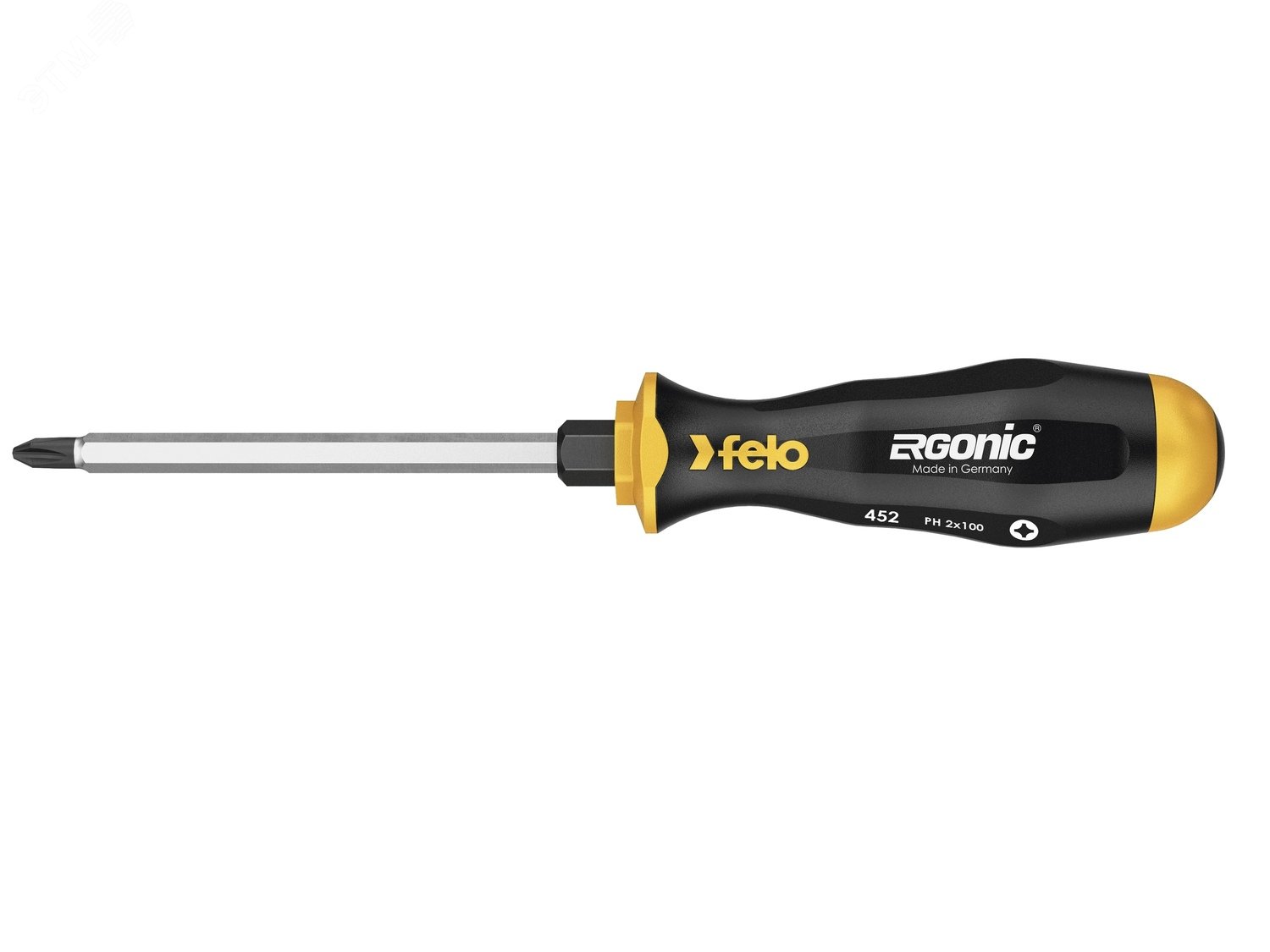 Изображение товара Отвертка Ergonic крестовая ударная PZ 3X150 (шт)