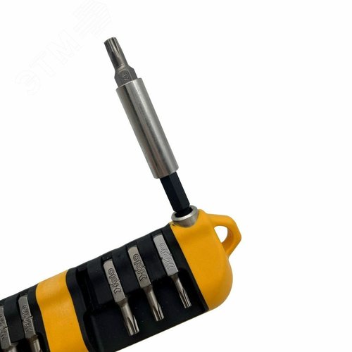 Набор бит Tx Impact с держателем бит Impact в кейсе, 10 шт - фото 6