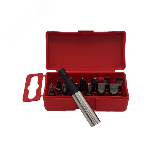 Набор бит SL/PH/PZ Industrial с держателем бит в кейсе, 13 шт - фото 5