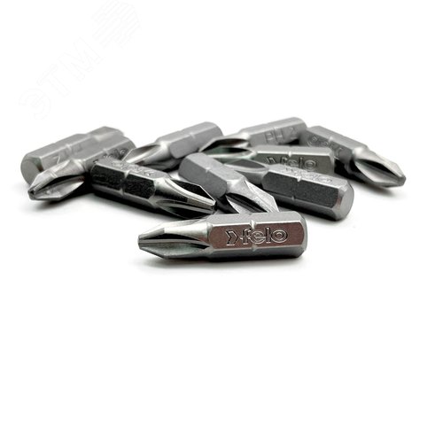 Бита крестовая серия Industrial PH 2X25, 10 шт в пластиковом боксе - фото 2