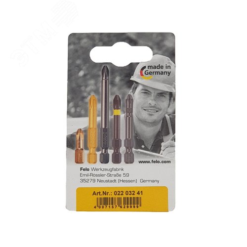 Бита крестовая ударная серия Impact PH 3X25,2 шт - фото 2