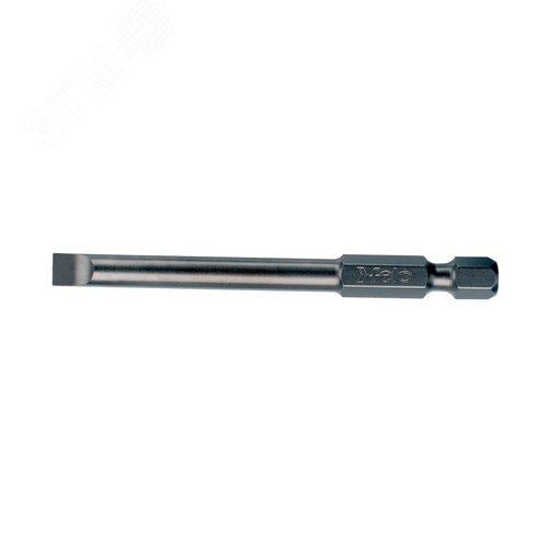 Бита плоская шлицевая серия Industrial E6.3 SL6,5х1,2х73мм, 5шт - фото 1