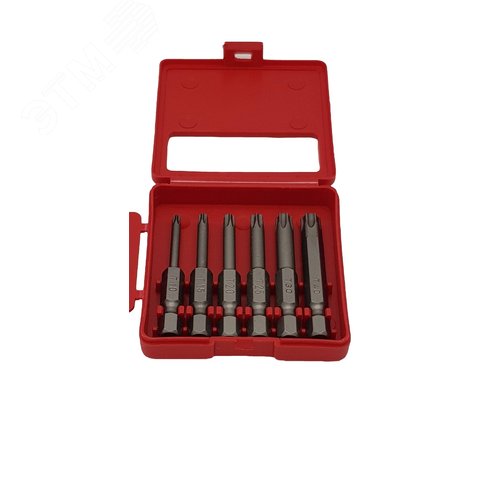 Набор бит Tx Industrial 50 мм в кейсе, 6 шт - фото 5