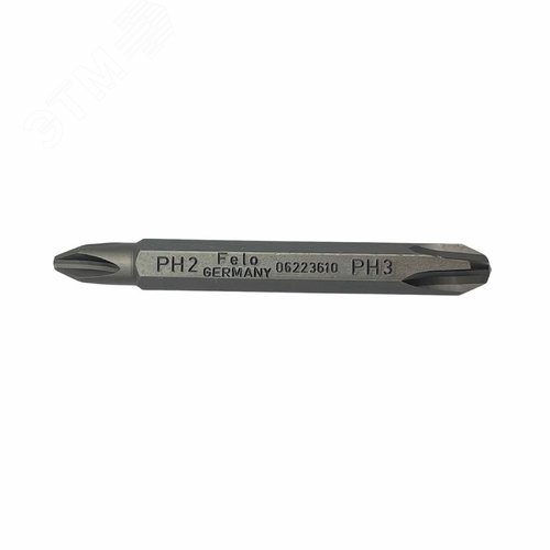 Изображение товара Бита двухсторонняя серия Industrial PH2/PH3, 60 мм (шт)