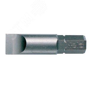 Изображение товара Бита специальная плоская шлицевая серия Industrial SL5,5х1,0 длина 32мм посадка С8 5/16'', 10шт (упак)