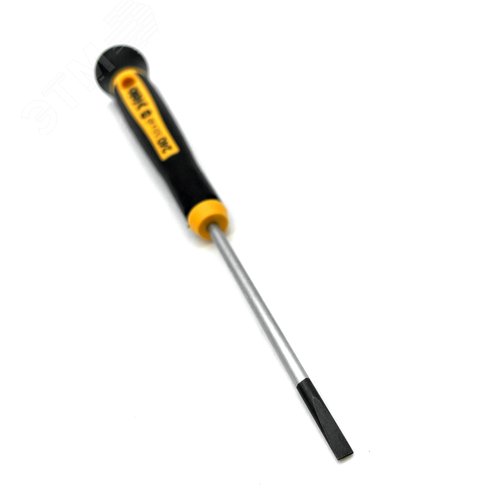 Отвертка шлицевая плоская для точных работ 3,0X0,5X60 - фото 5