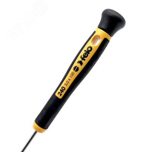 Отвертка шлицевая плоская для точных работ 3,0X0,5X100 - фото 6